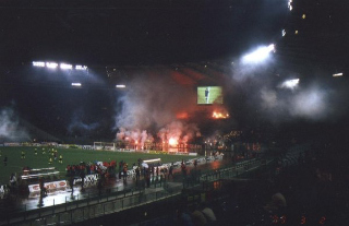 AS Roma Intro in der Curva Sud